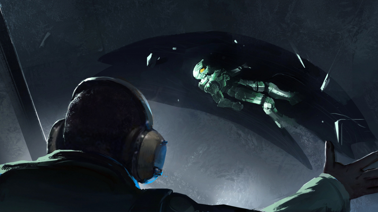 Halo Infini, Master Chief, Espace, Brise, Combinaison de Plongée. Wallpaper in 1280x720 Resolution