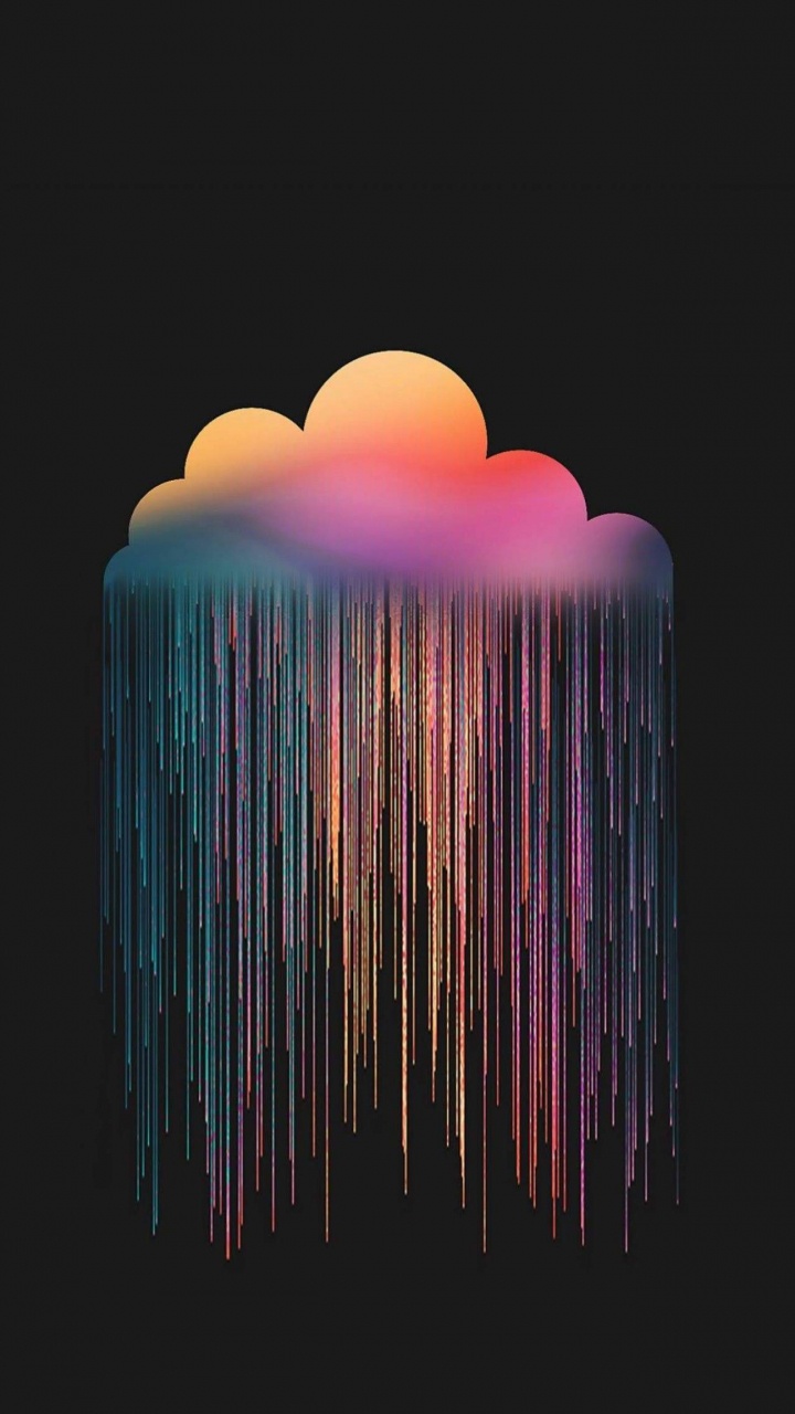 Grüne Und Gelbe Lichtillustration. Wallpaper in 720x1280 Resolution