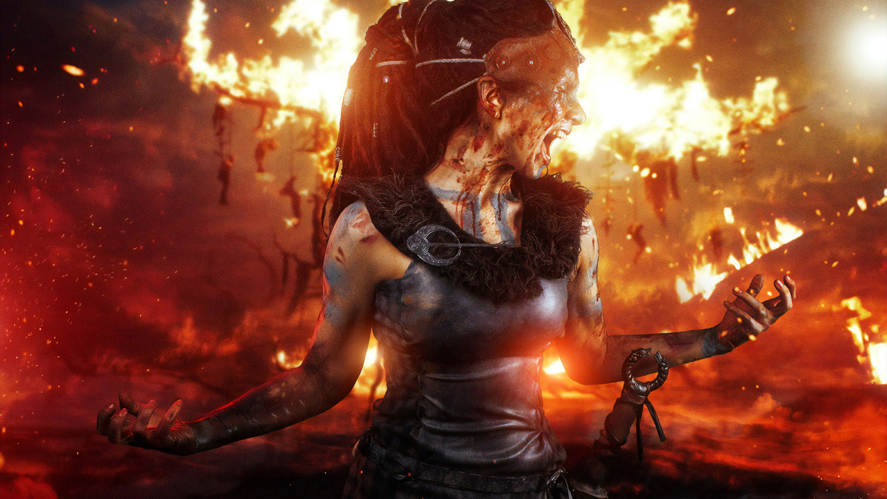 Fortnite, Demon, Heat, Fire, Fictional Character. Wallpaper in 1280x720 Resolution