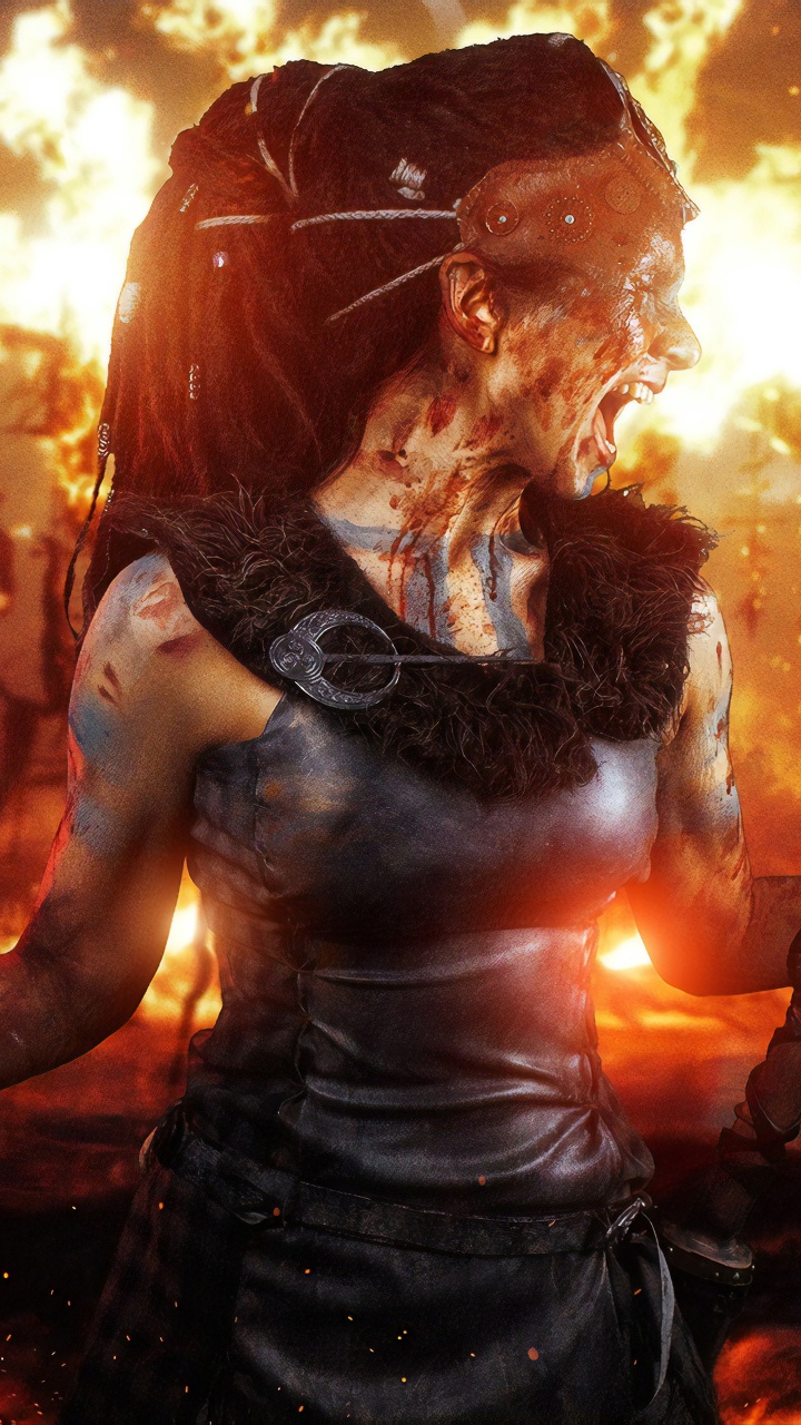 Fortnite, Demon, Heat, Fire, Fictional Character. Wallpaper in 720x1280 Resolution