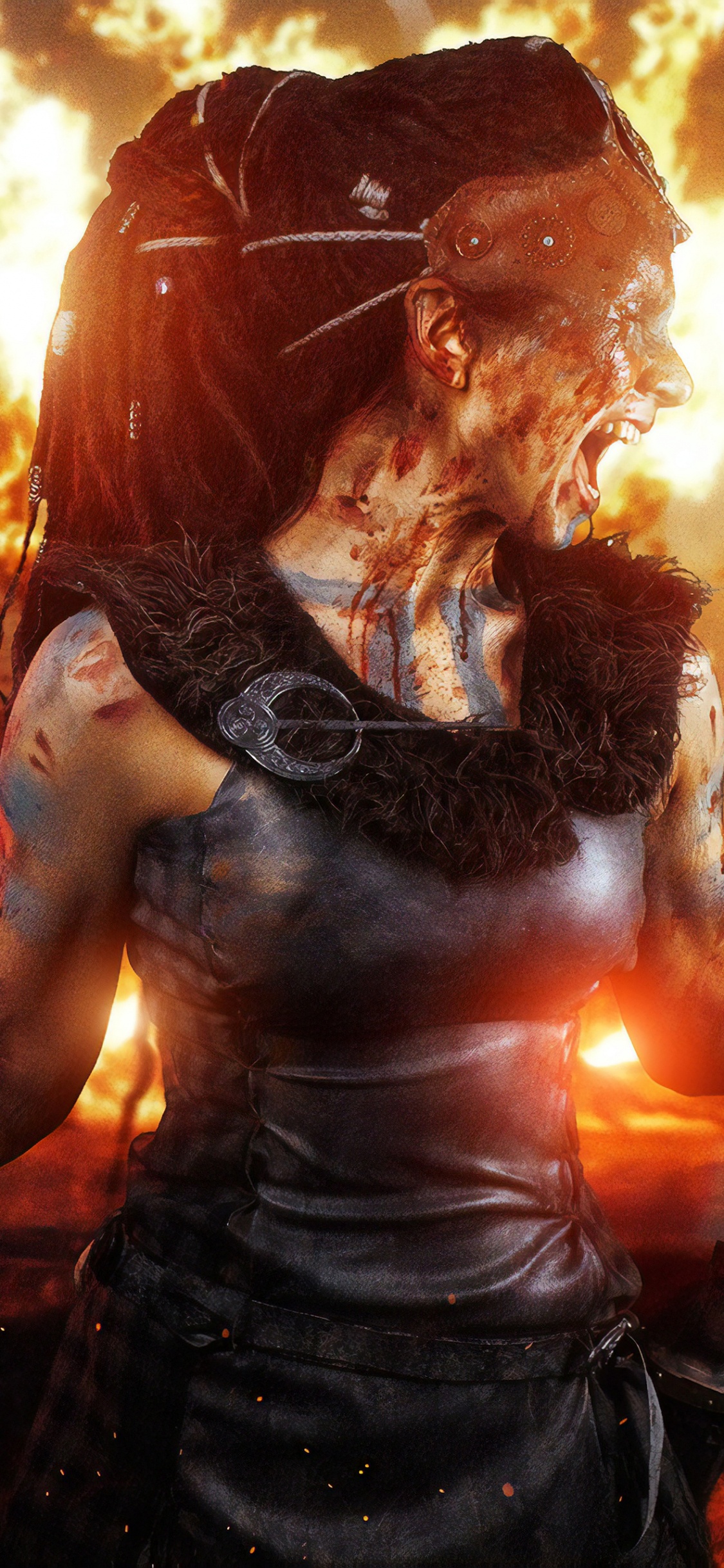 Fortnite, Demonio, Calor, Fuego, Personaje de Ficción. Wallpaper in 1125x2436 Resolution