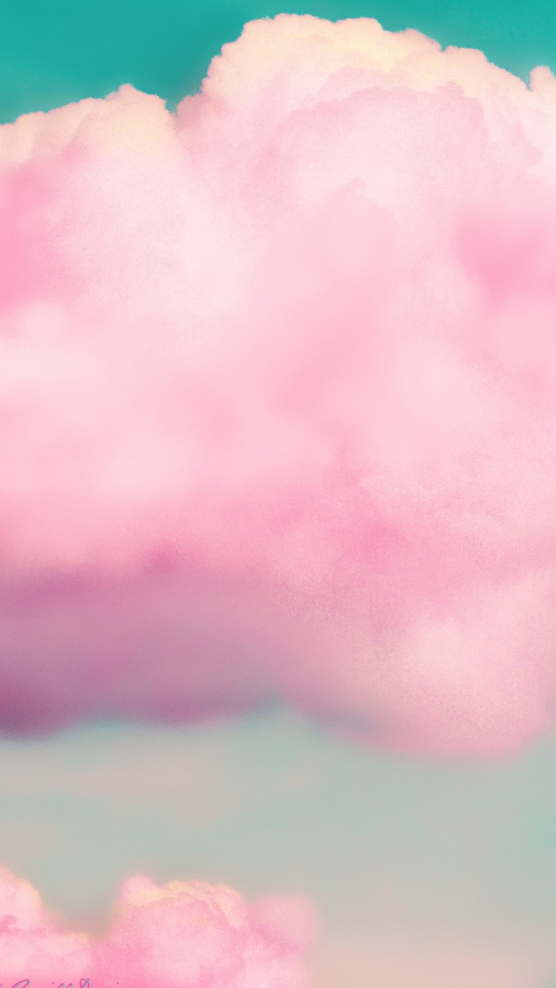 Nuages Blancs Dans le Ciel Bleu. Wallpaper in 1080x1920 Resolution