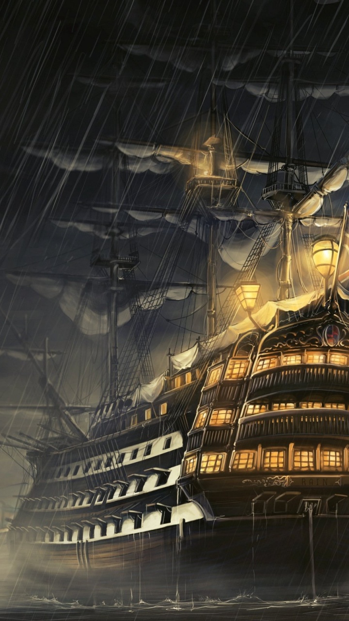 Schiff, Güterverkehr, Segelschiff, Schiffsmodell, Wasser. Wallpaper in 720x1280 Resolution