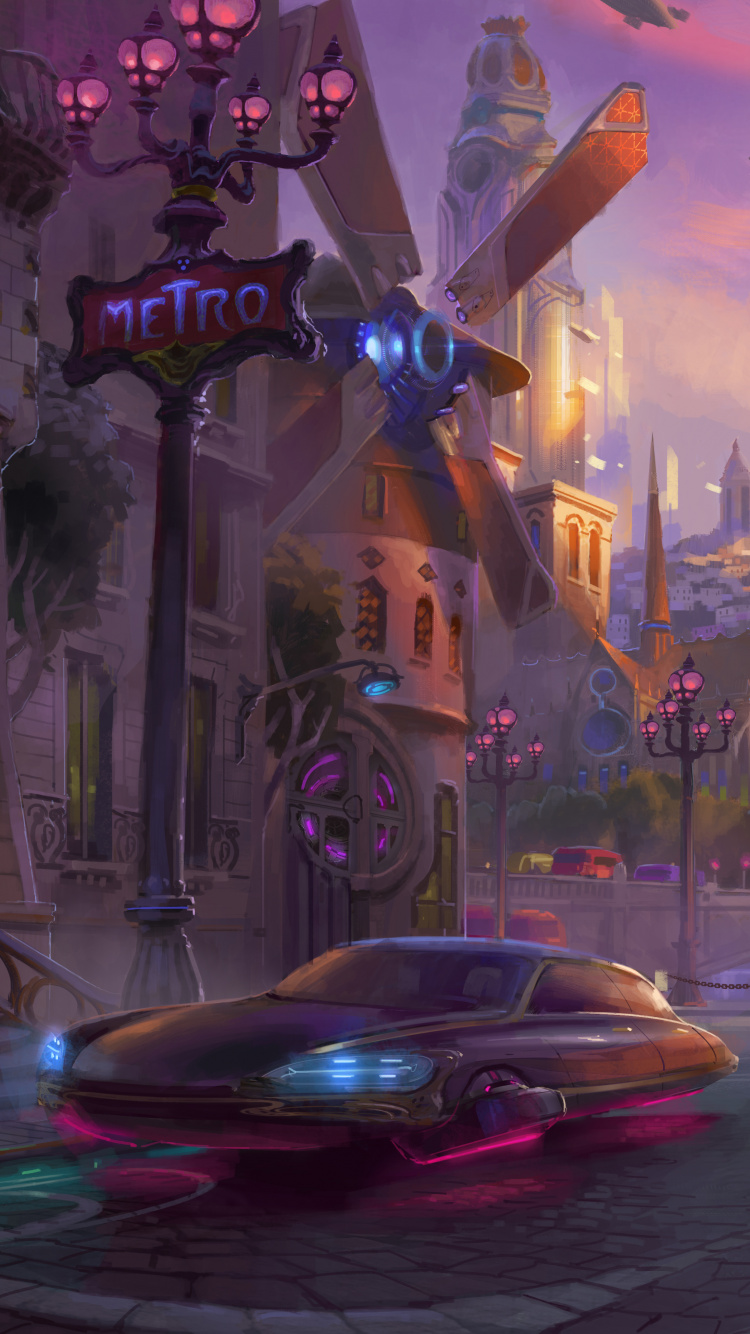 Overwatch Paris, Overwatch, Paris, Overwatch League, pc Game. Wallpaper in 750x1334 Resolution