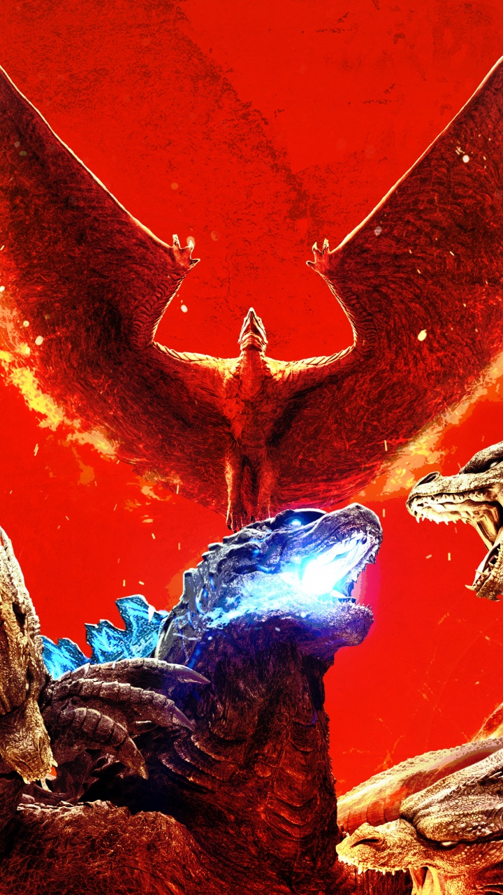 Illustration de Dragon Bleu et Marron. Wallpaper in 720x1280 Resolution