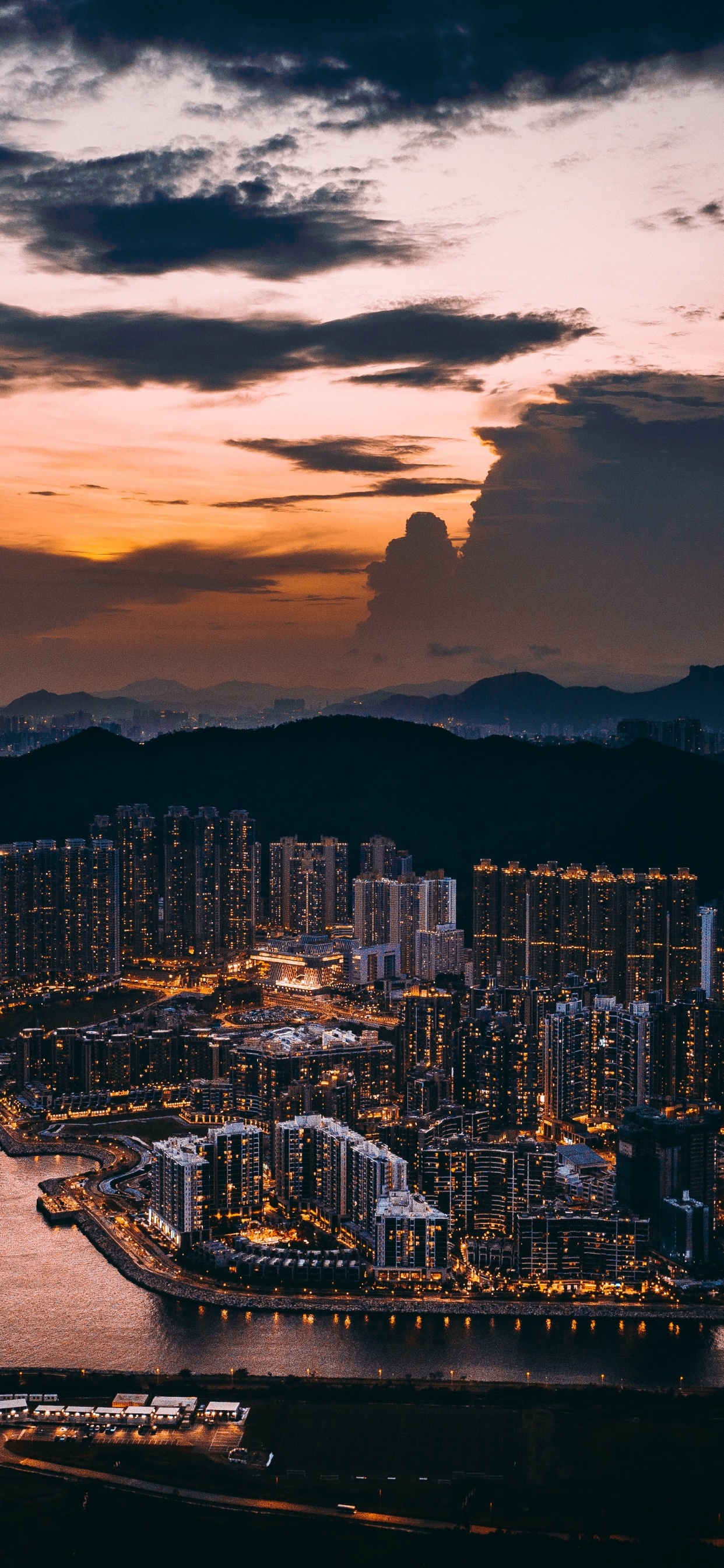 气氛, 性质, 余辉 壁纸 1242x2688 允许