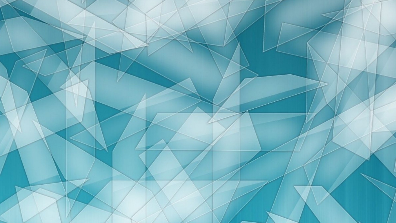 Art Abstrait Bleu et Blanc. Wallpaper in 1366x768 Resolution