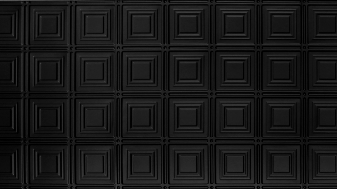 天花板, 黑色的, 对称, 矩形, 广场 壁纸 1280x720 允许