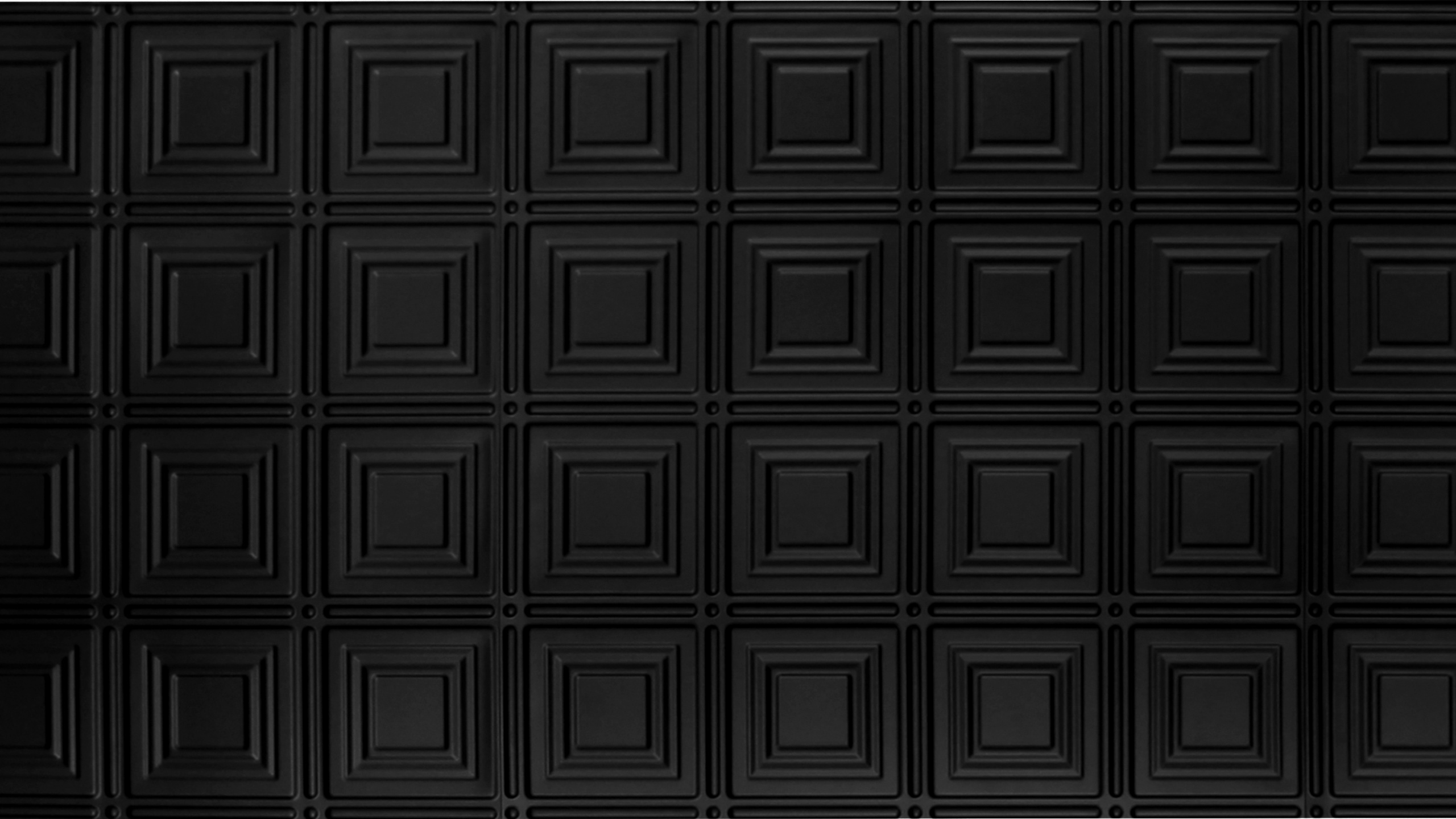 天花板, 黑色的, 对称, 矩形, 广场 壁纸 2560x1440 允许