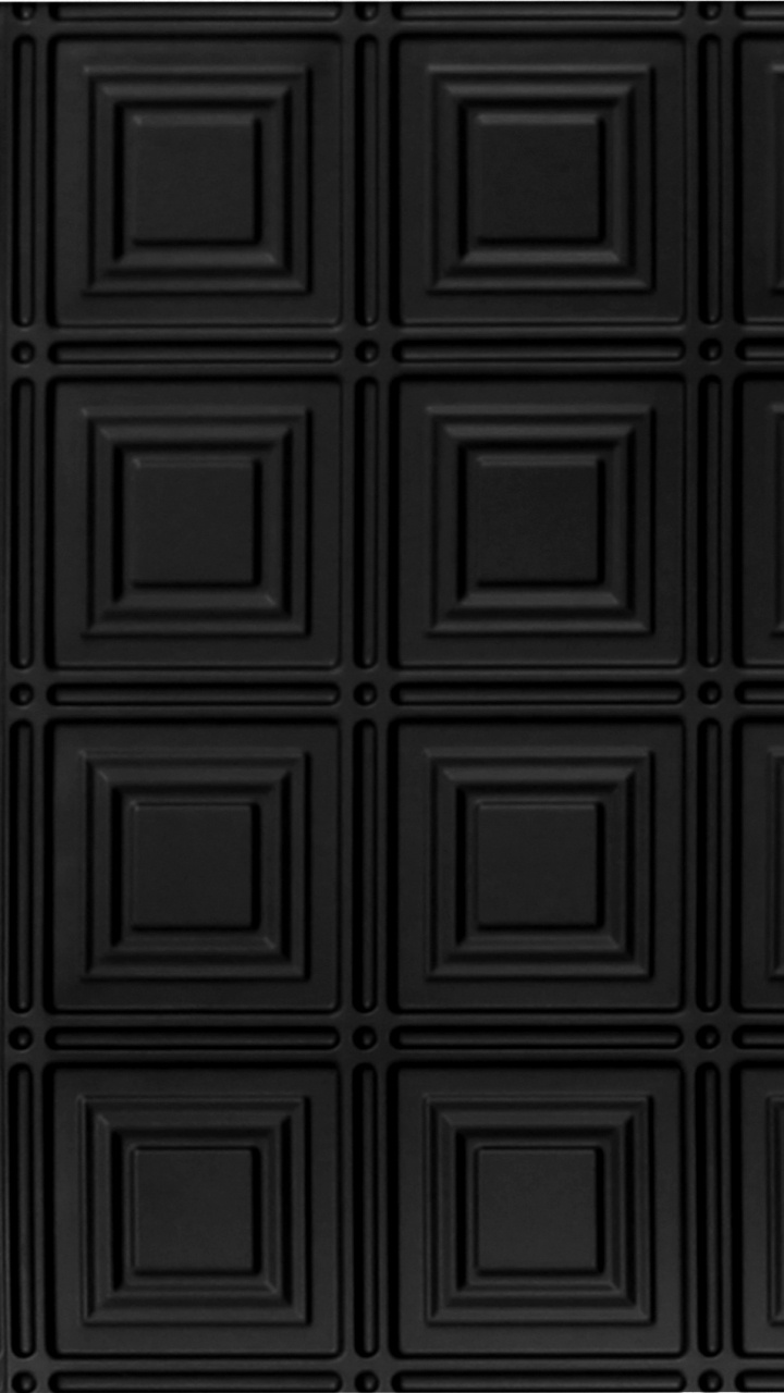 天花板, 黑色的, 对称, 矩形, 广场 壁纸 720x1280 允许