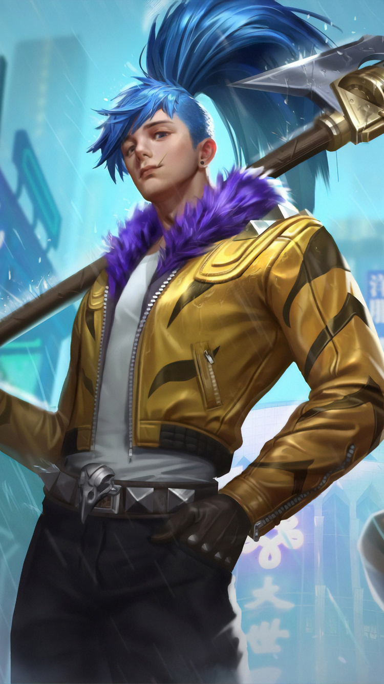 Honor of Kings, Han Xin, Games, Adventure Game, pc Game. Wallpaper in 750x1334 Resolution