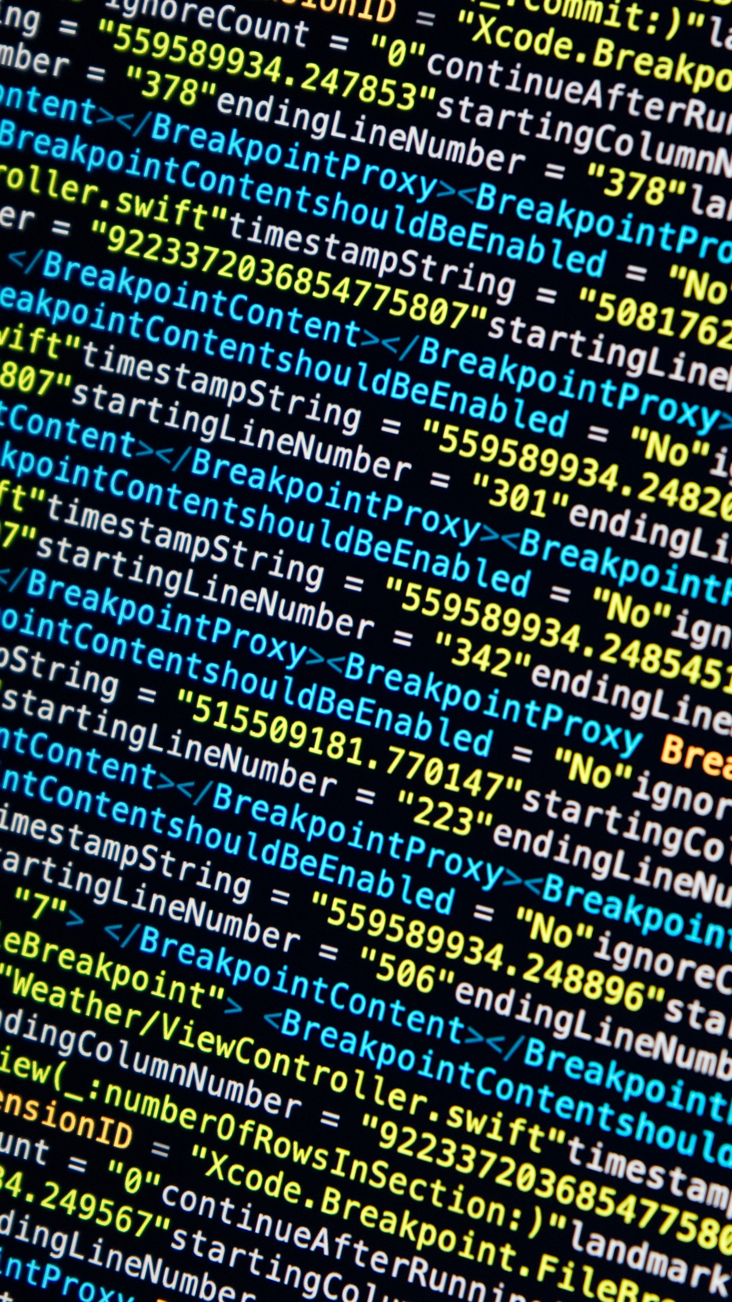 源代码, 文本, 平板电脑 壁纸 1440x2560 允许