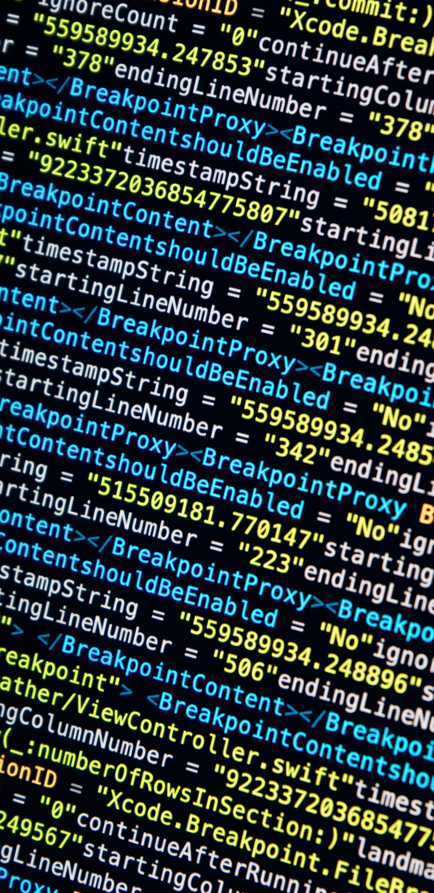 源代码, 文本, 平板电脑 壁纸 1440x2960 允许