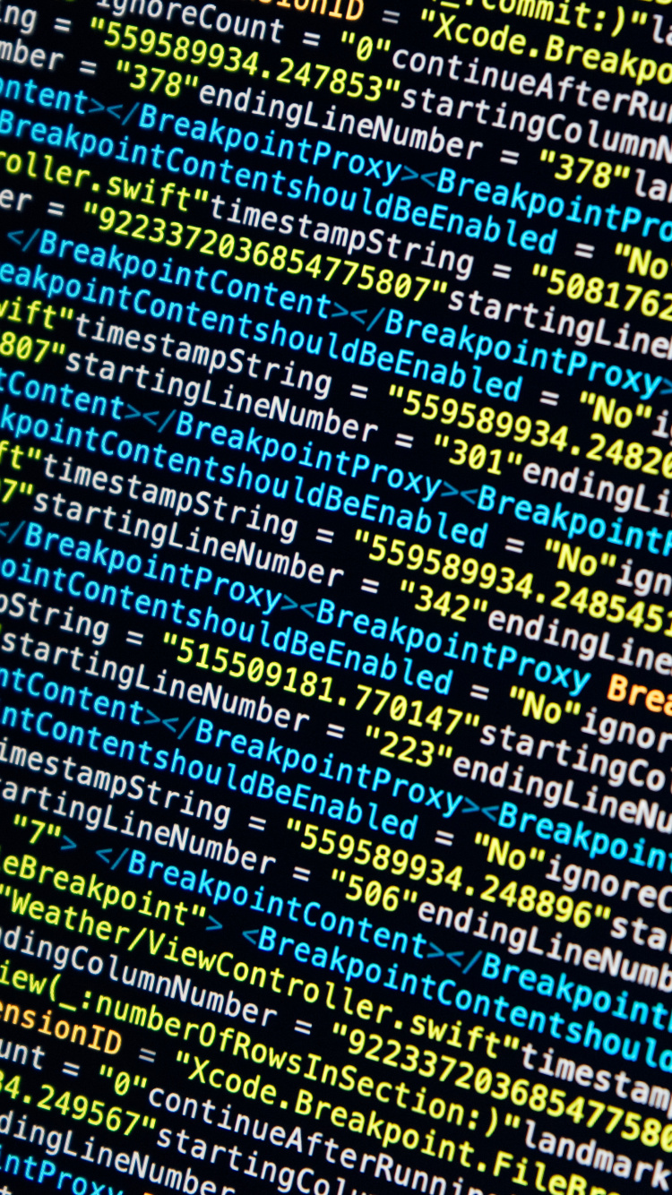 源代码, 文本, 平板电脑 壁纸 750x1334 允许