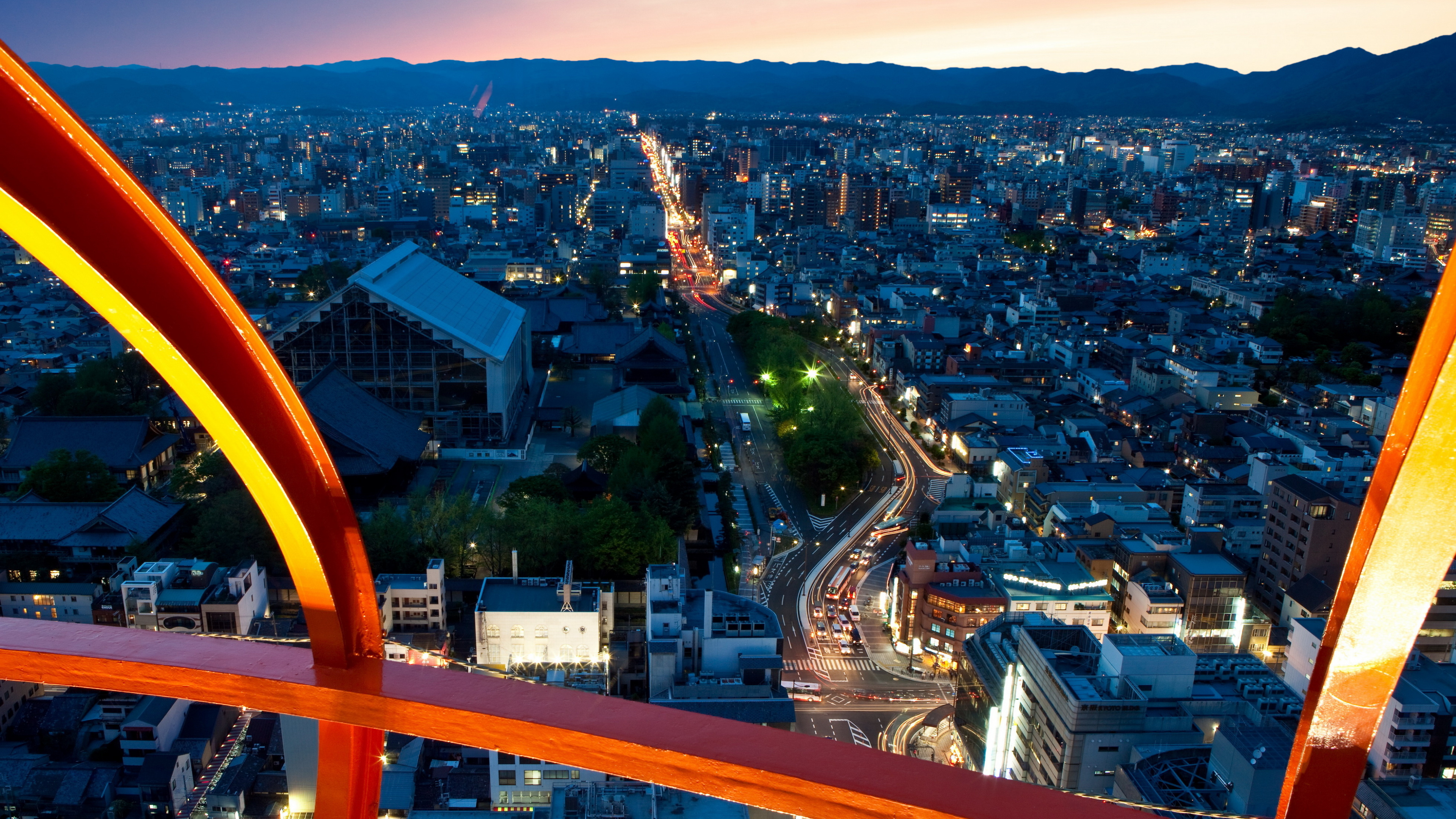 京都, 东京, 旅游景点, 城市景观, 城市 壁纸 3840x2160 允许