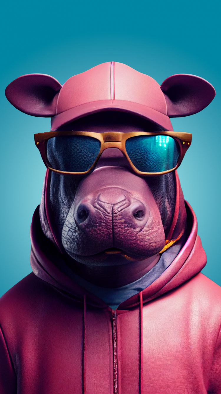 Lunettes De, Lunettes, Purple, Mâchoire, Pink. Wallpaper in 750x1334 Resolution