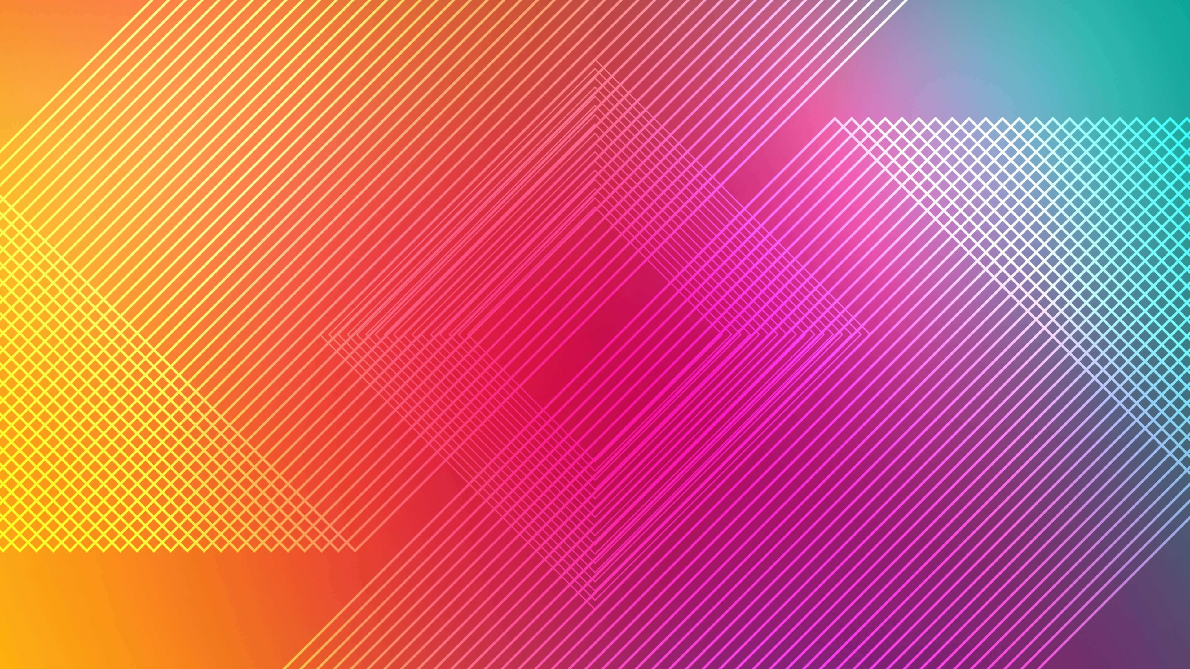 橙色, 红色的, 紫色的, 黄色的, 粉红色 壁纸 3840x2160 允许