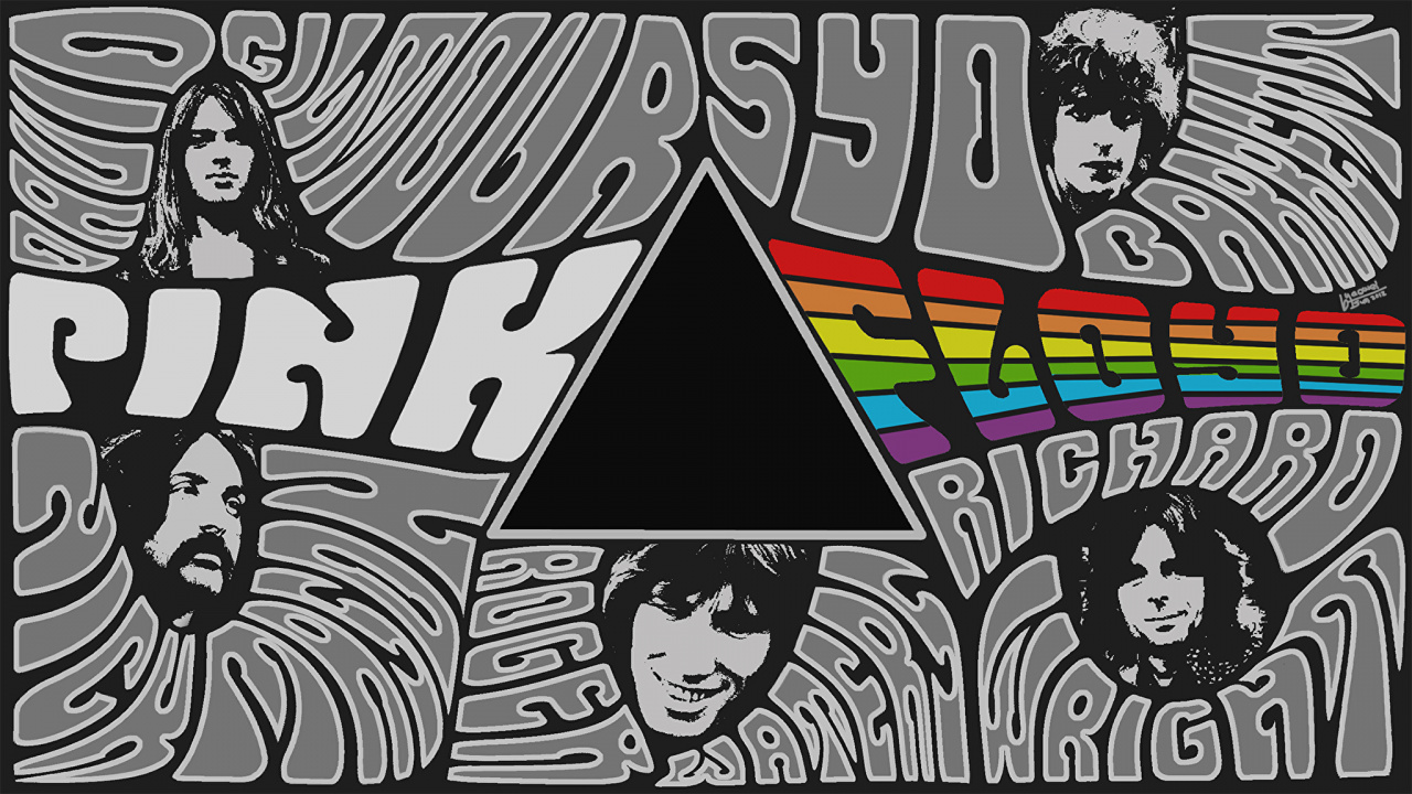 Pink Floyd, Arte, Diseño Gráfico, el Arte de la Calle, Ilustración. Wallpaper in 1280x720 Resolution