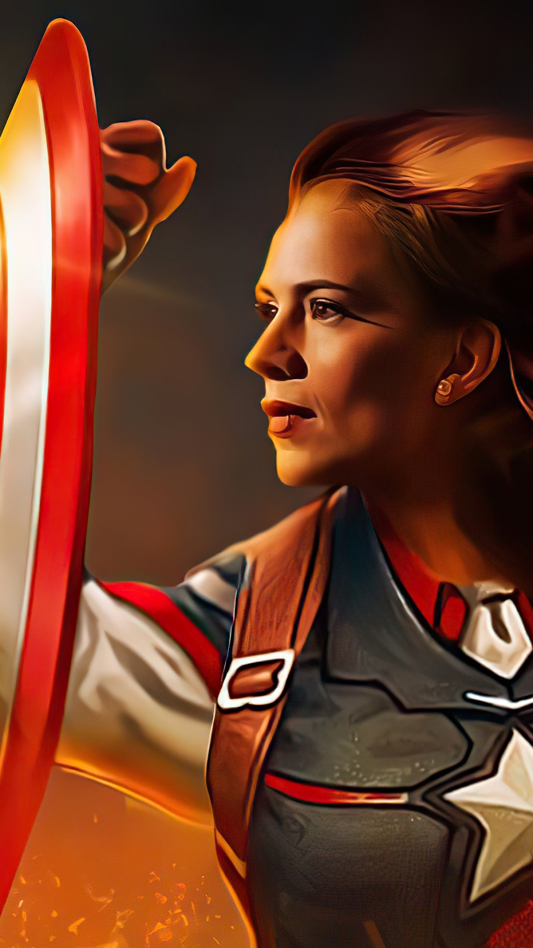 Was Ist, Wenn, Peggy Carter, Hayley Atwell, Captain America, Marvel. Wallpaper in 1080x1920 Resolution