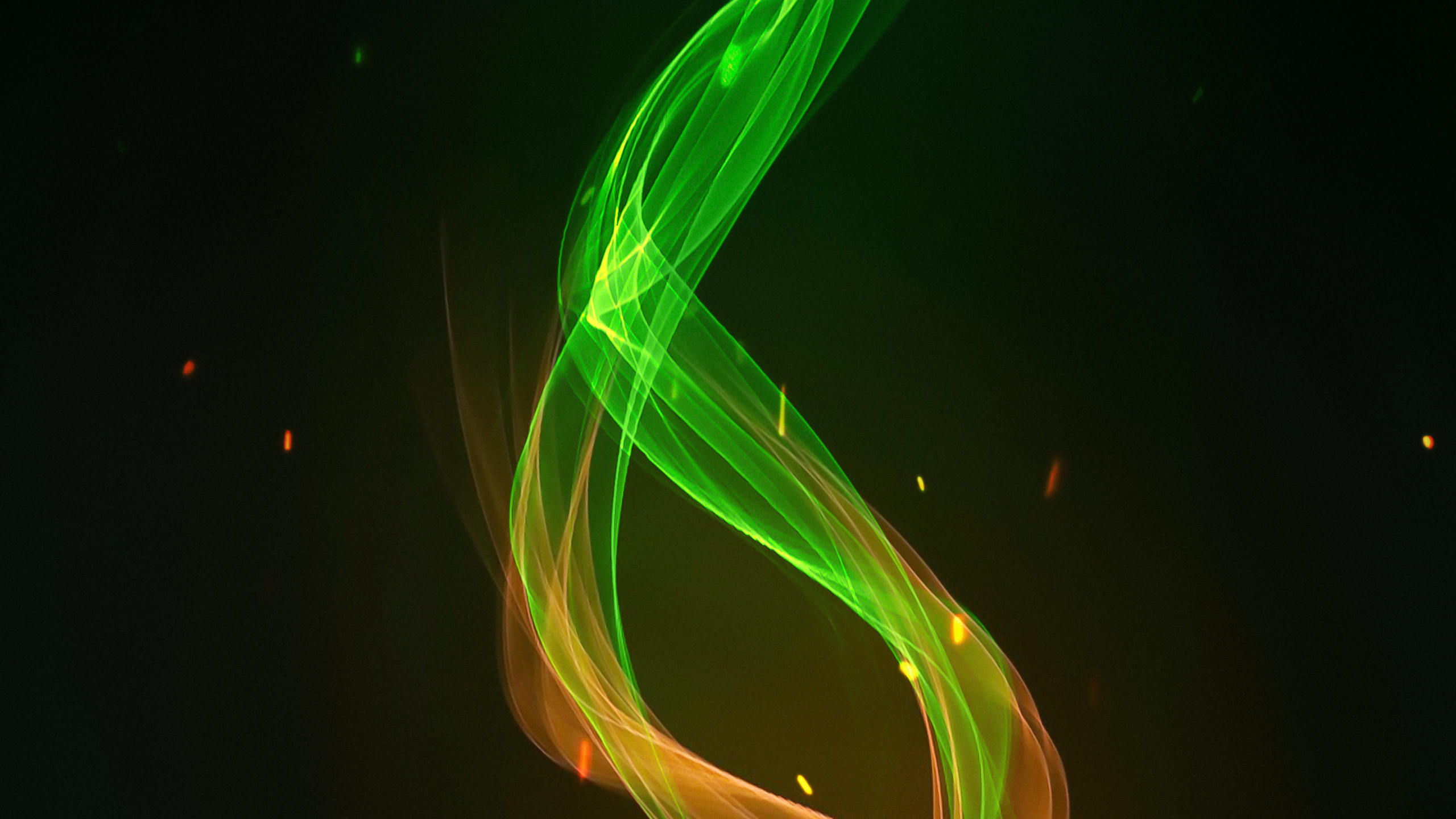 Licht, Wasser, Gas, Kunst, Electric Blue. Wallpaper in 2560x1440 Resolution