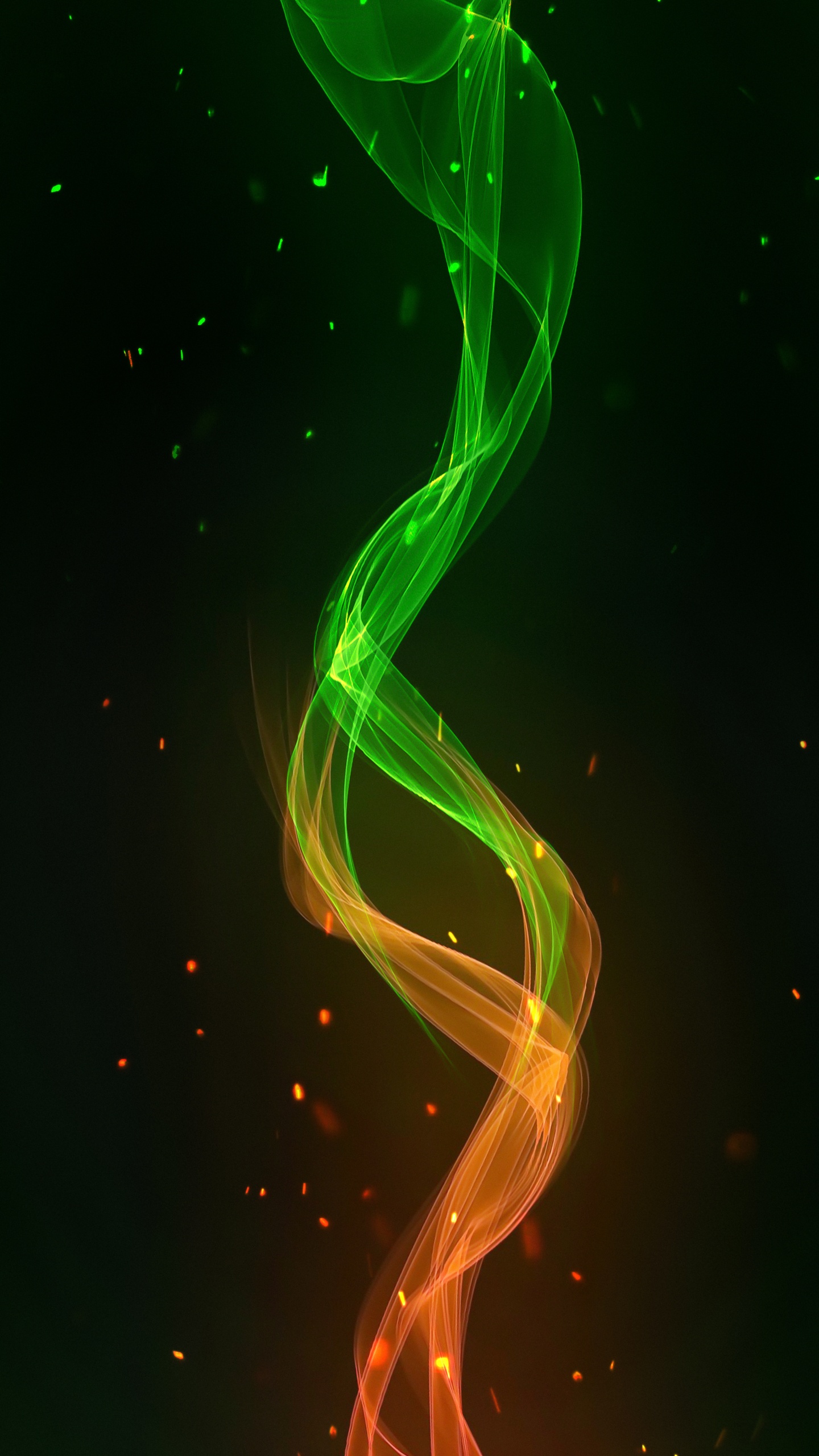 Lumière, Eau, Gaz, Art, Espace. Wallpaper in 1440x2560 Resolution