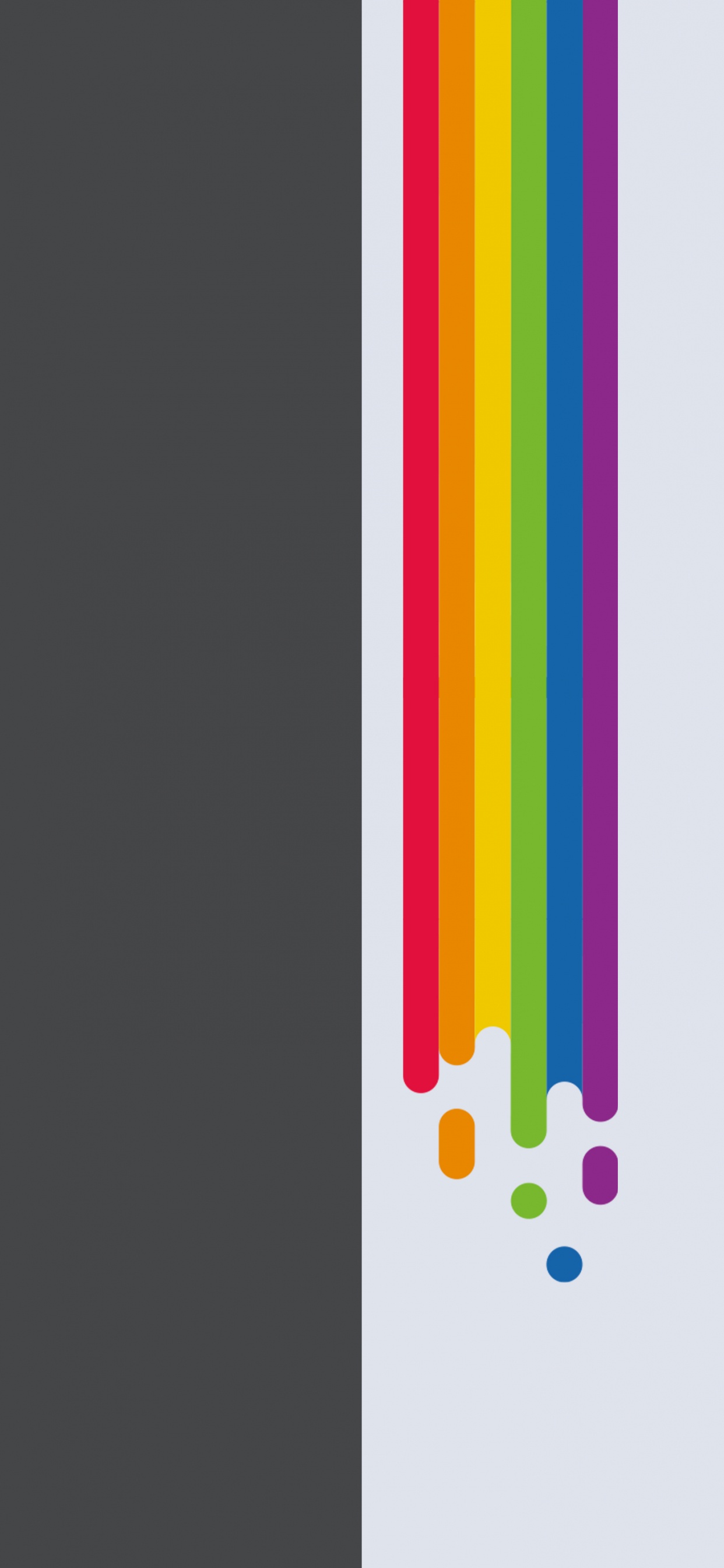 Ios, IOS 14, 色彩, 紫色的, 品红色 壁纸 1242x2688 允许