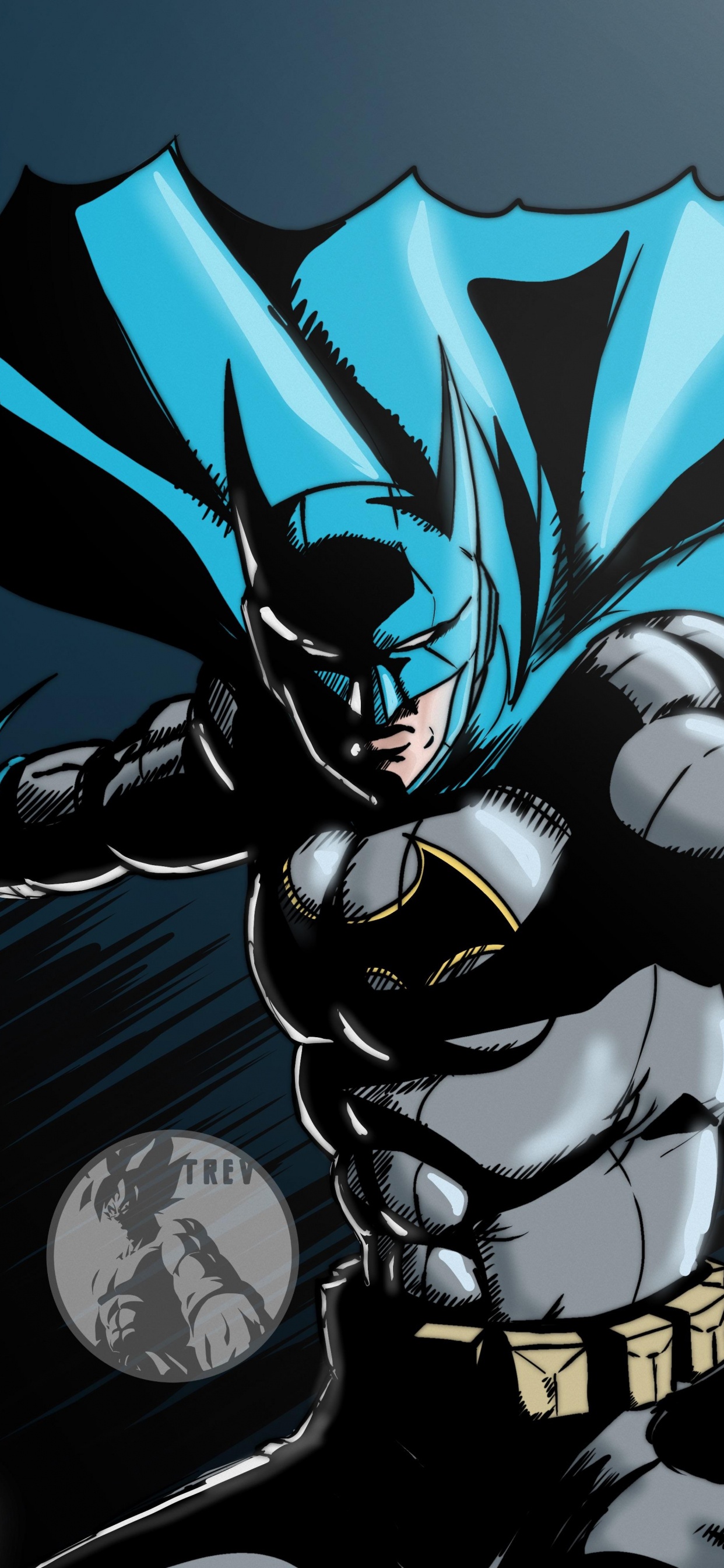 Personnage D'anime Masculin Aux Cheveux Noirs. Wallpaper in 1242x2688 Resolution