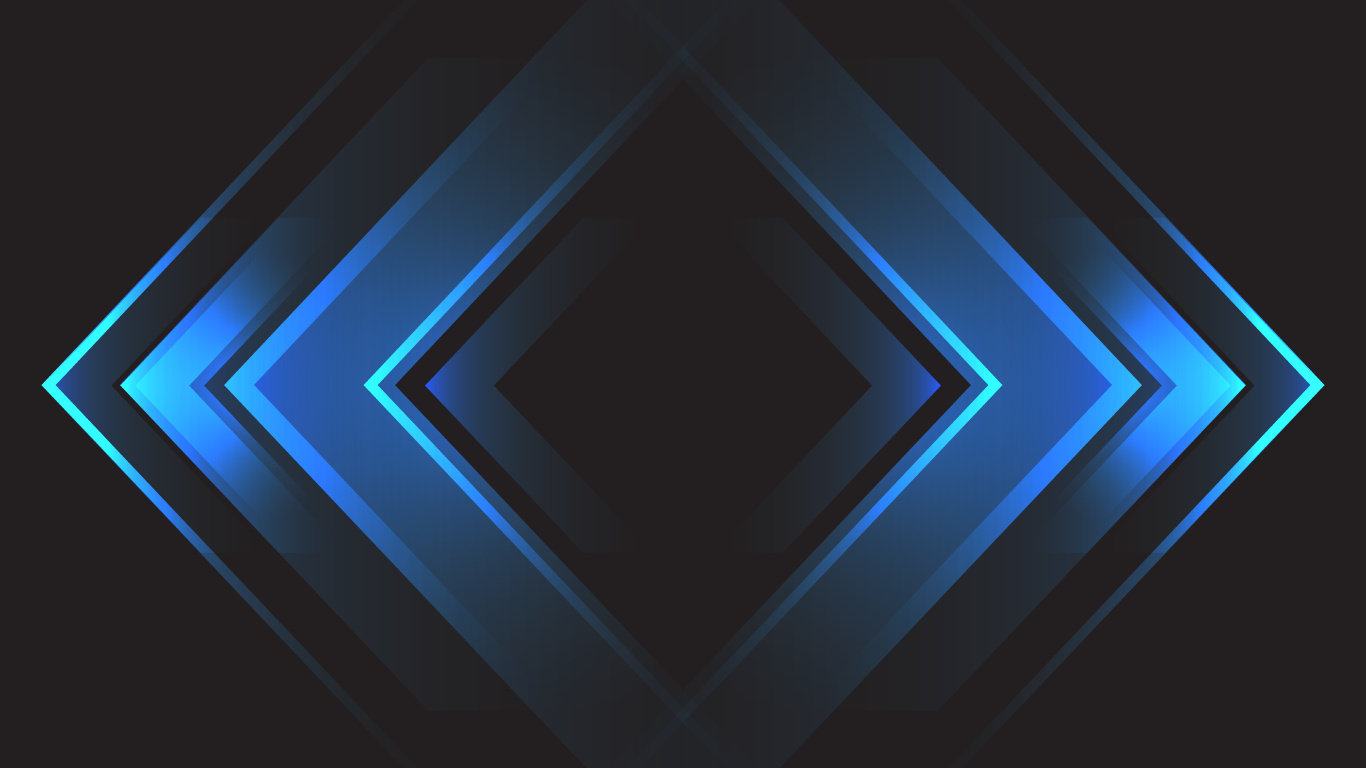 Aqua, Dreieck, Rechteck, Symmetrie, Electric Blue. Wallpaper in 1366x768 Resolution