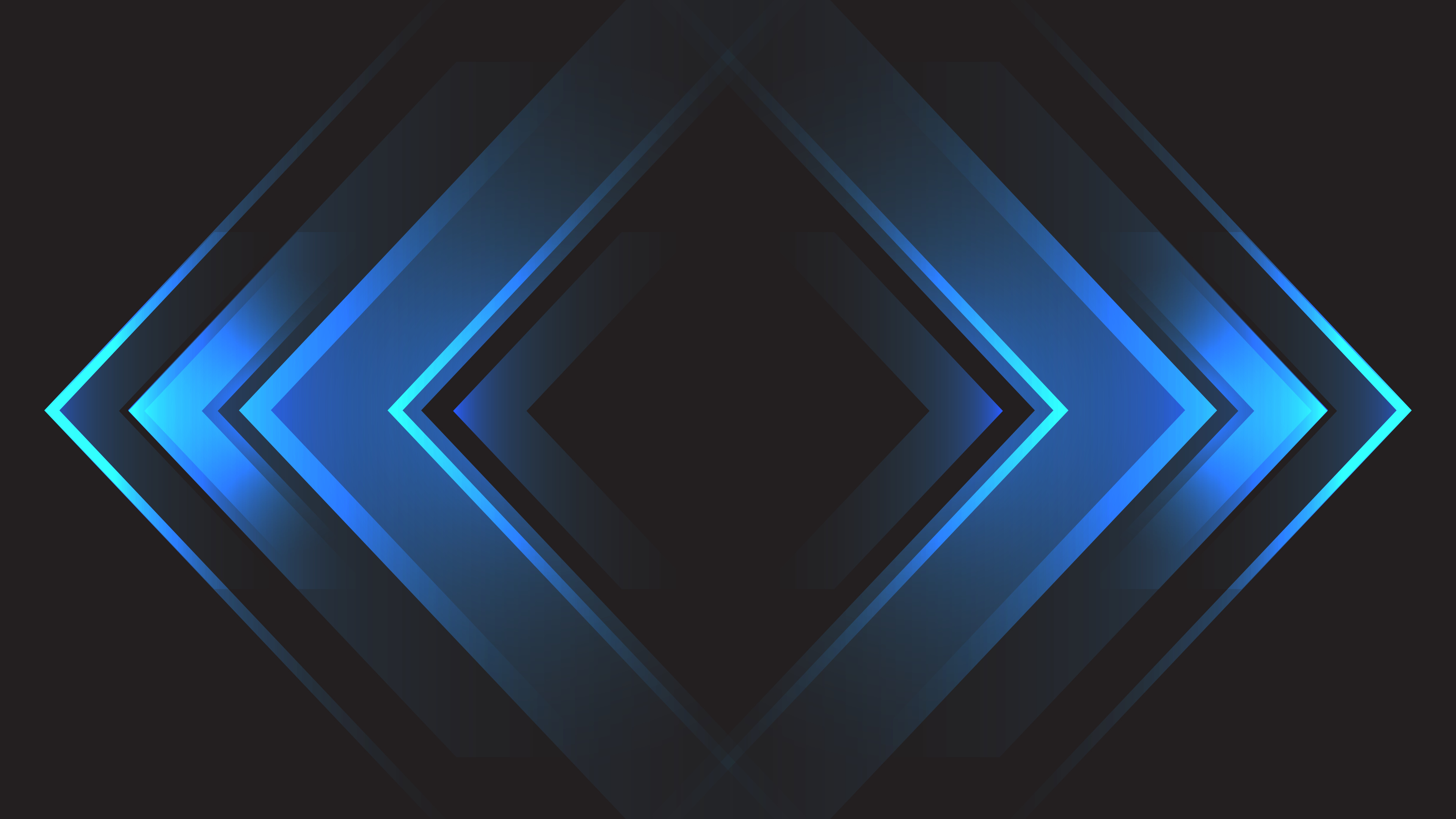 Aqua, Dreieck, Rechteck, Symmetrie, Electric Blue. Wallpaper in 3840x2160 Resolution