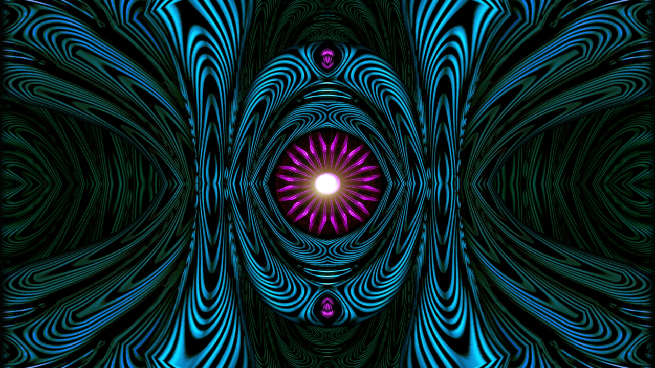 对称, 分形, 分形技术, 迷幻术, 圆圈 壁纸 1280x720 允许