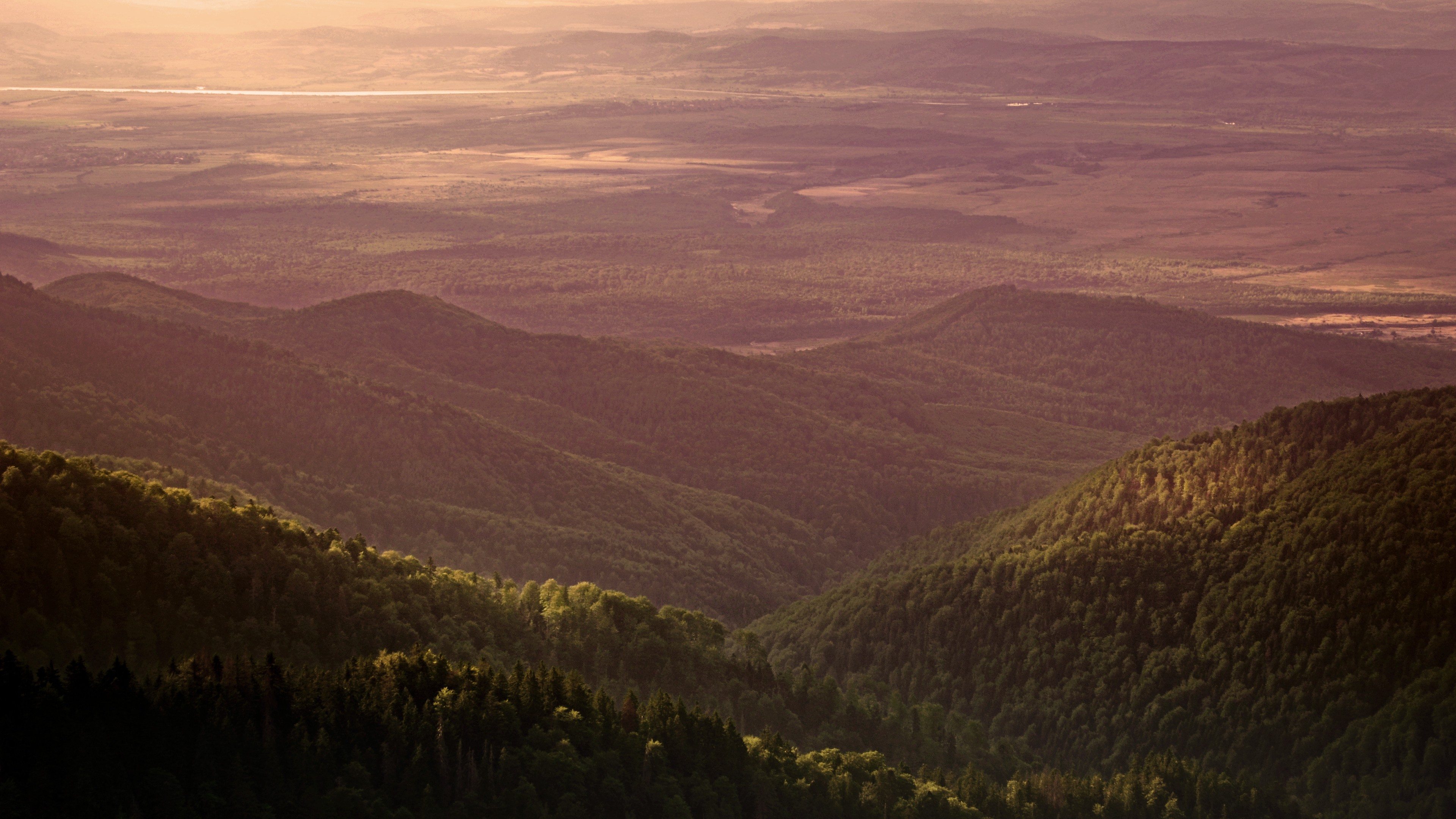 Green Mountains Under White Clouds During Daytime. Wallpaper in 3840x2160 Resolution