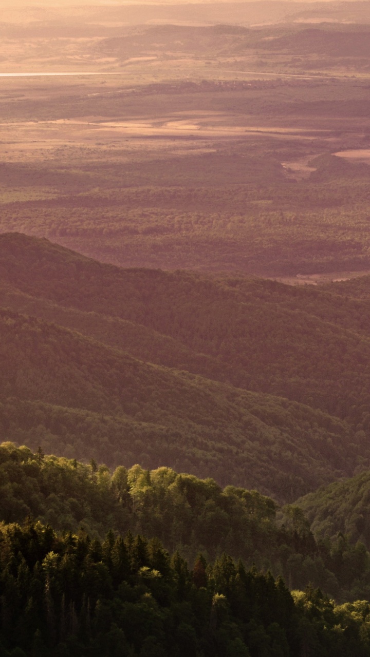 Green Mountains Under White Clouds During Daytime. Wallpaper in 720x1280 Resolution