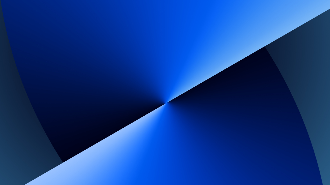 Angle, Line, Blue, Tints and Shades, Electric Blue. Wallpaper in 1366x768 Resolution