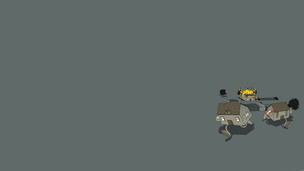 Ilustración de Gato Blanco y Negro. Wallpaper in 1280x720 Resolution