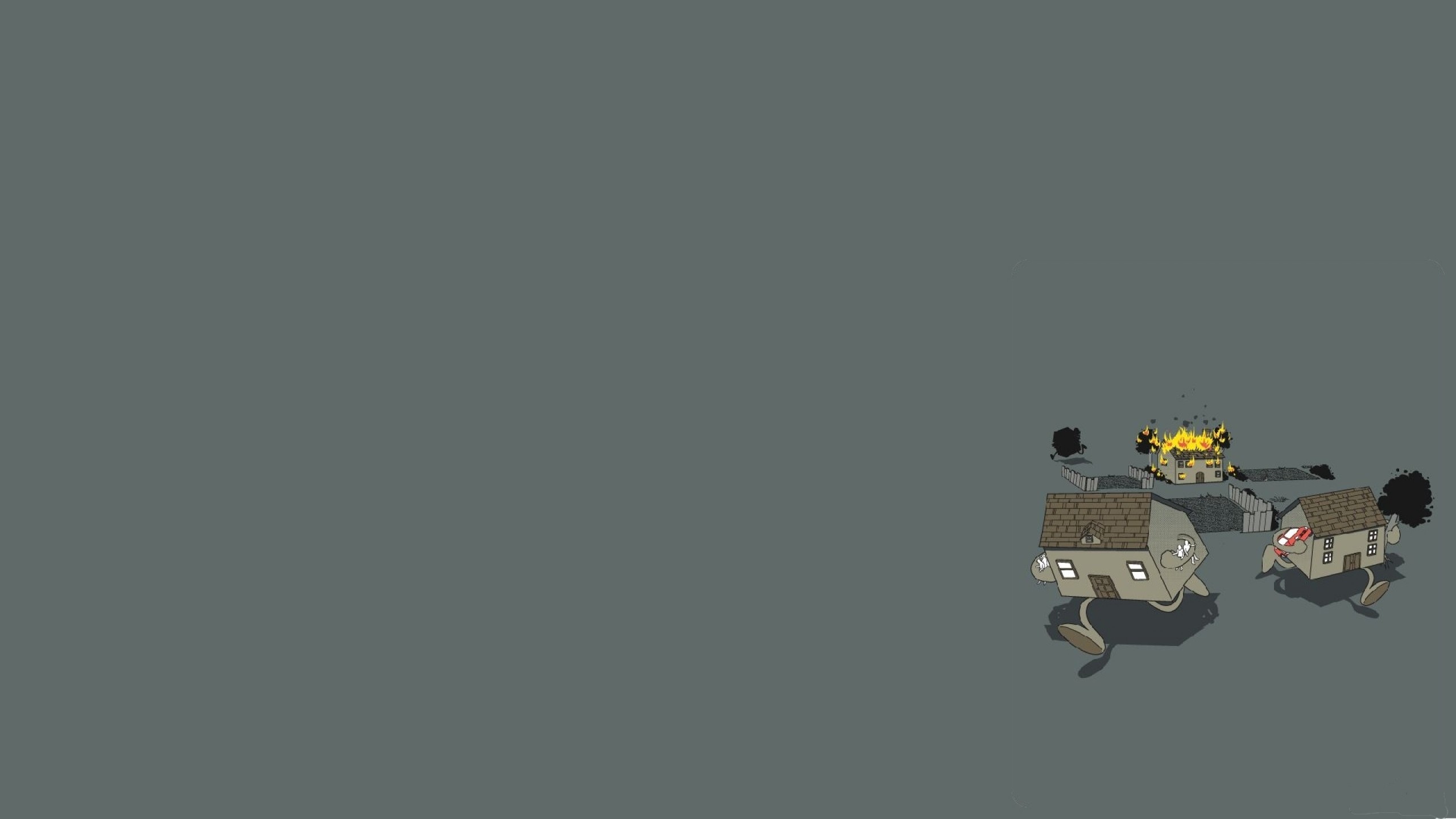 Ilustración de Gato Blanco y Negro. Wallpaper in 2560x1440 Resolution