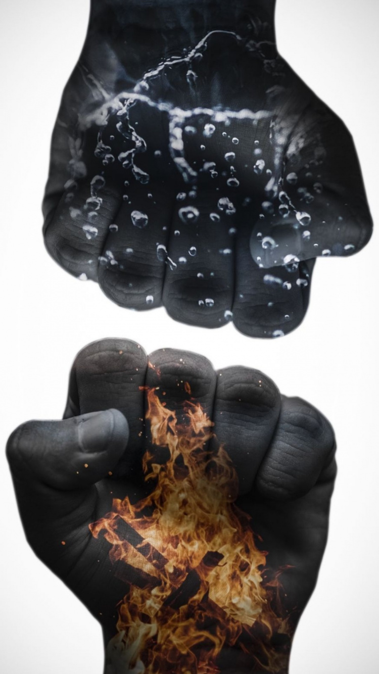 Glove, White, Black, Gesture, Musical Instrument. Wallpaper in 750x1334 Resolution