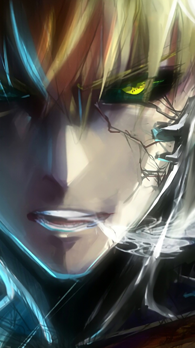 nh un Golpe Hombre Genos, Genos, Saitama, Un Golpe De Hombre, Anime. Wallpaper in 750x1334 Resolution