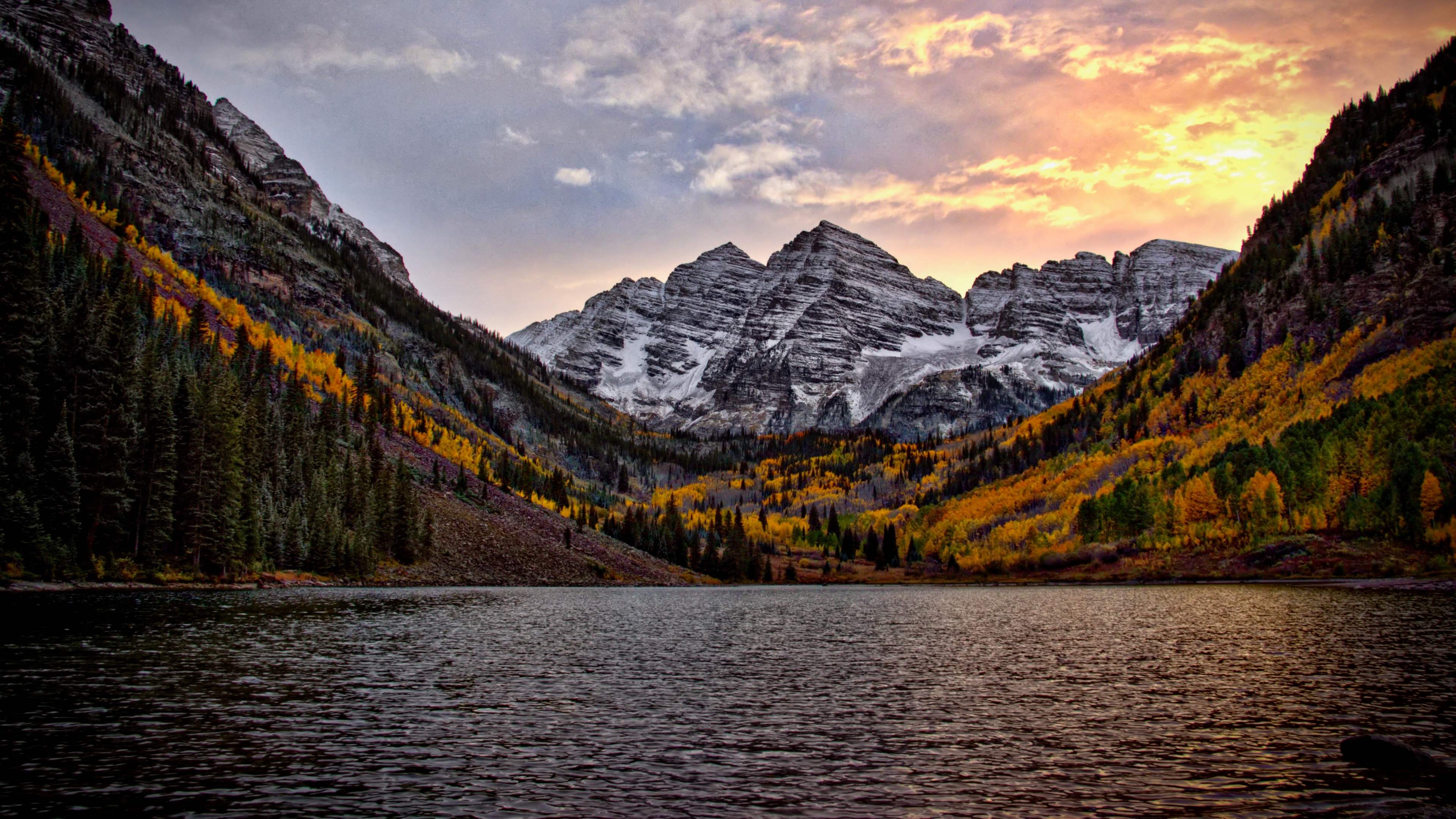 Colorado-Berg, Rocky Mountain National Park, Monarchenberg, Aspen, Denver. Wallpaper in 3840x2160 Resolution