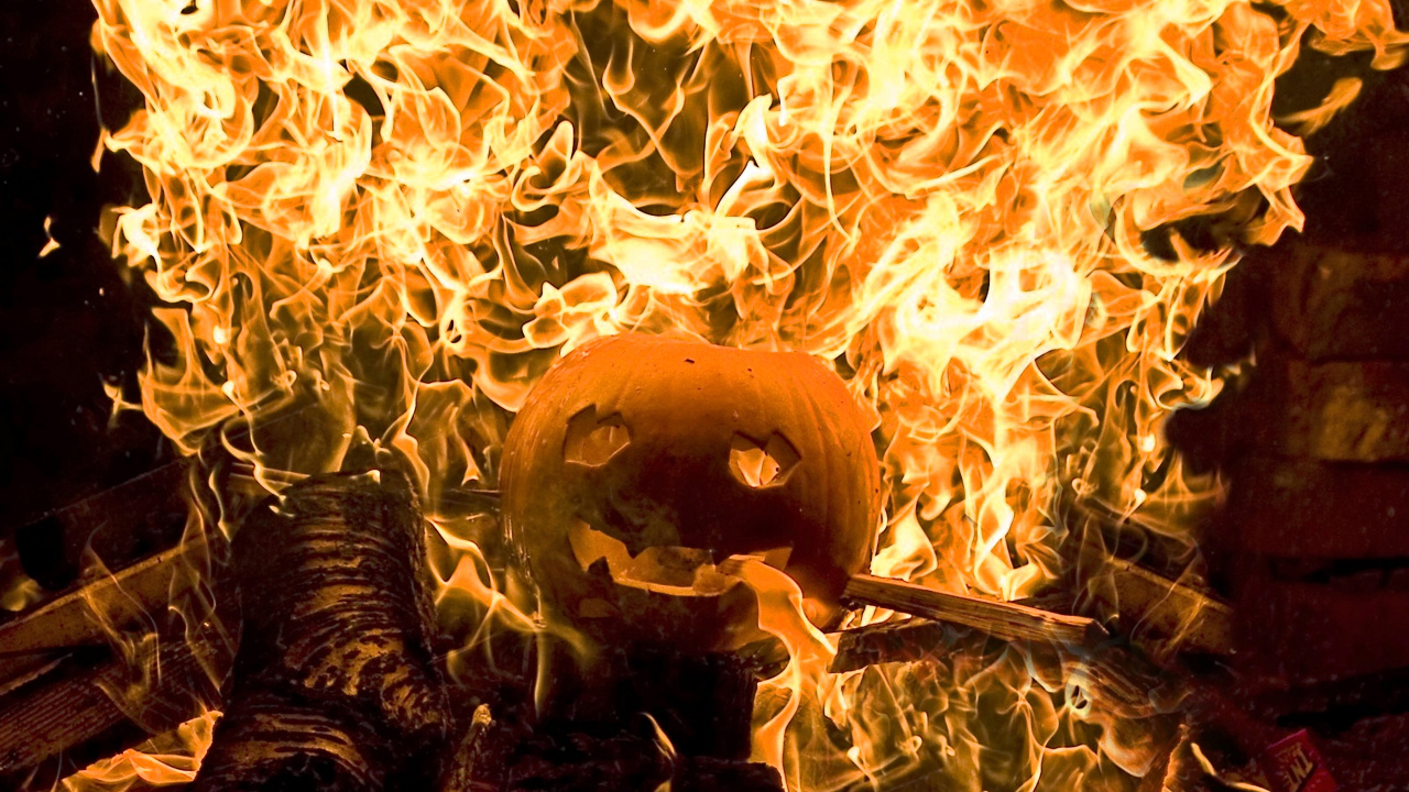 Flamme, Feuer, Hitze, Microsoft Windows, Windows 10. Wallpaper in 1280x720 Resolution