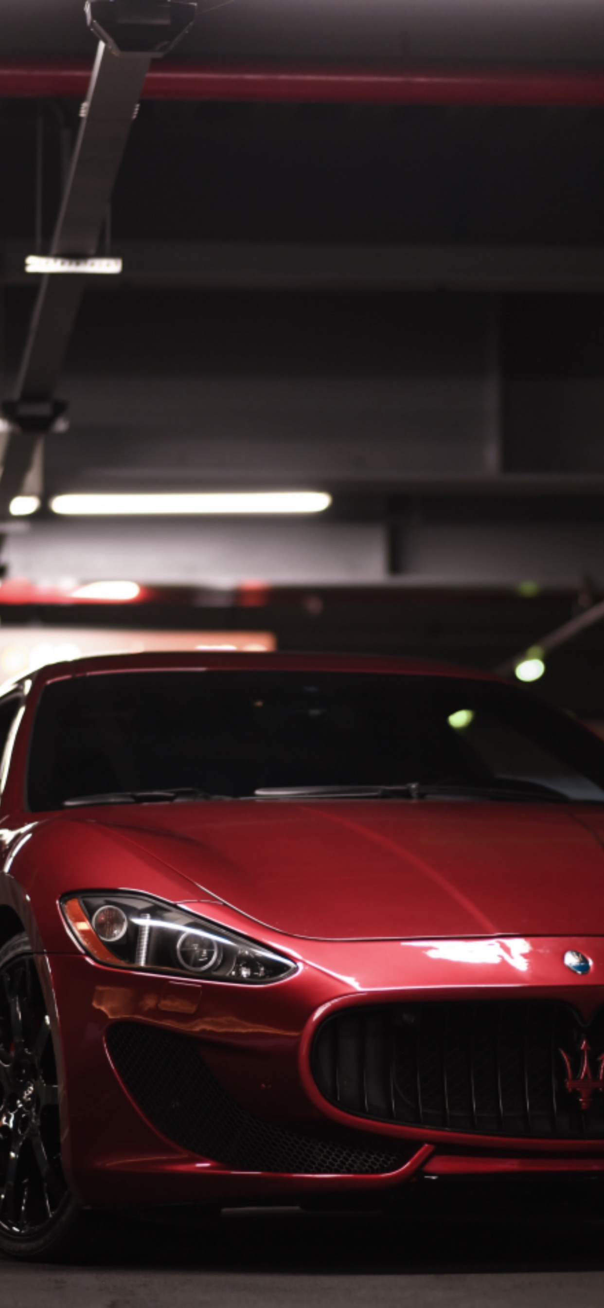 Bmw m 3 Coupé Rouge. Wallpaper in 1242x2688 Resolution