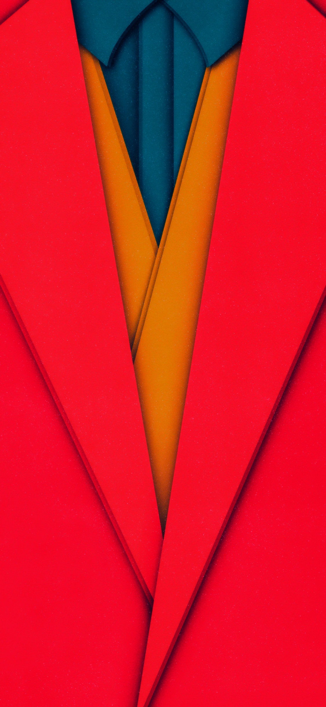 Orange, Triangle, Pink, Ambre, Magenta. Wallpaper in 1125x2436 Resolution