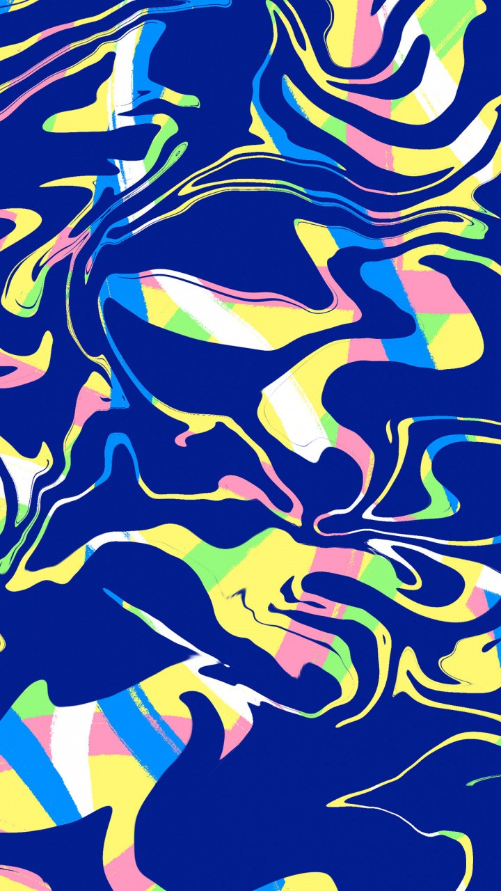 Pattern, Azure, Rectangle, Art, Symmetry. Wallpaper in 720x1280 Resolution