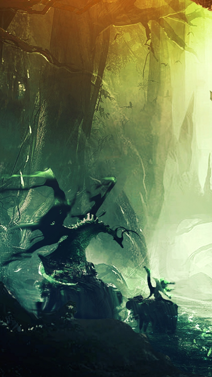 Peinture Abstraite en Noir et Blanc. Wallpaper in 720x1280 Resolution