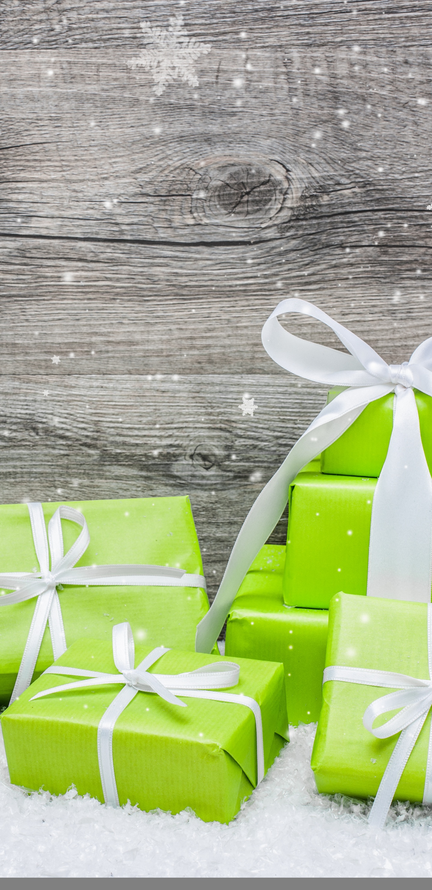 Green, Present, Ribbon, Wedding Favors, Gift Wrapping. Wallpaper in 1440x2960 Resolution