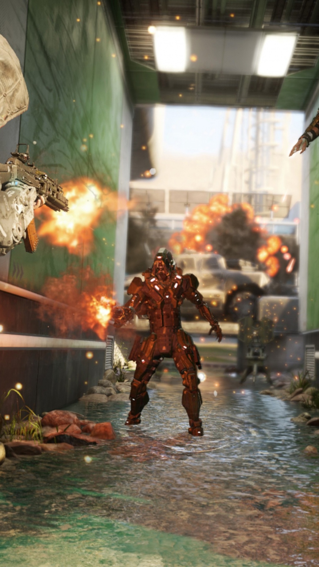 Call of Duty Black Ops Iii, Call of Duty Black Ops, Treyarch, Multiplayer-video-Spiel, Playstation 4. Wallpaper in 1080x1920 Resolution