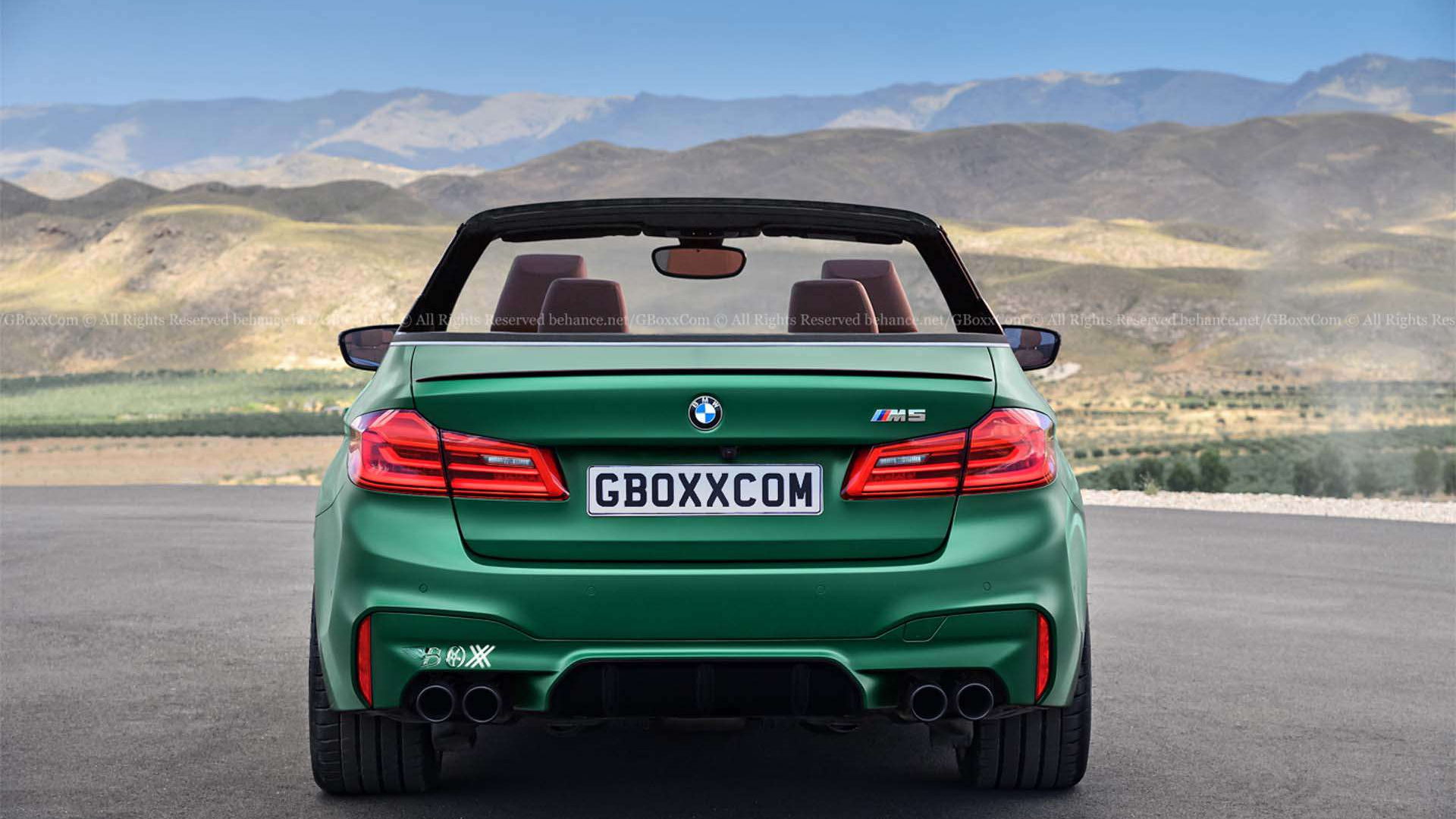 Grünes Chevrolet Camaro Cabrio Tagsüber Unterwegs. Wallpaper in 1920x1080 Resolution