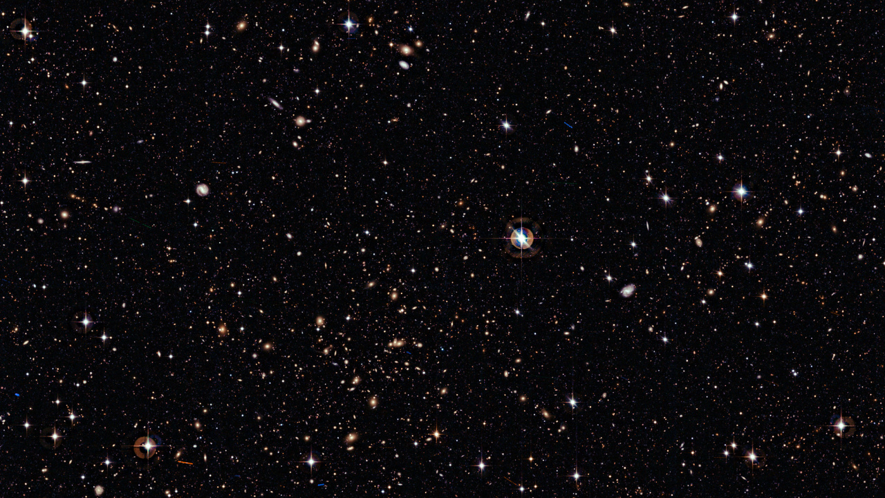 Estrellas Blancas y Negras en el Cielo. Wallpaper in 1280x720 Resolution