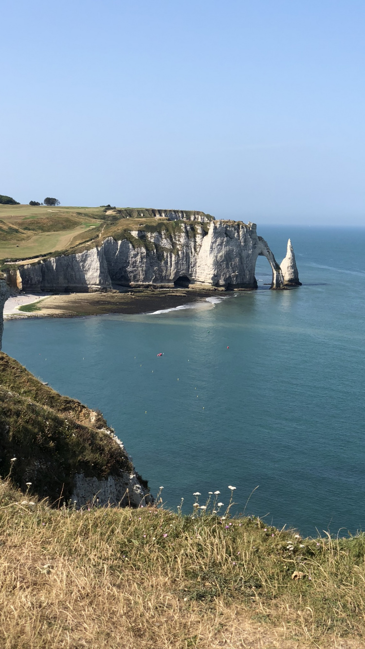 Aval Cliff, Promontory, Headland, Body of Water, Nature. Wallpaper in 750x1334 Resolution