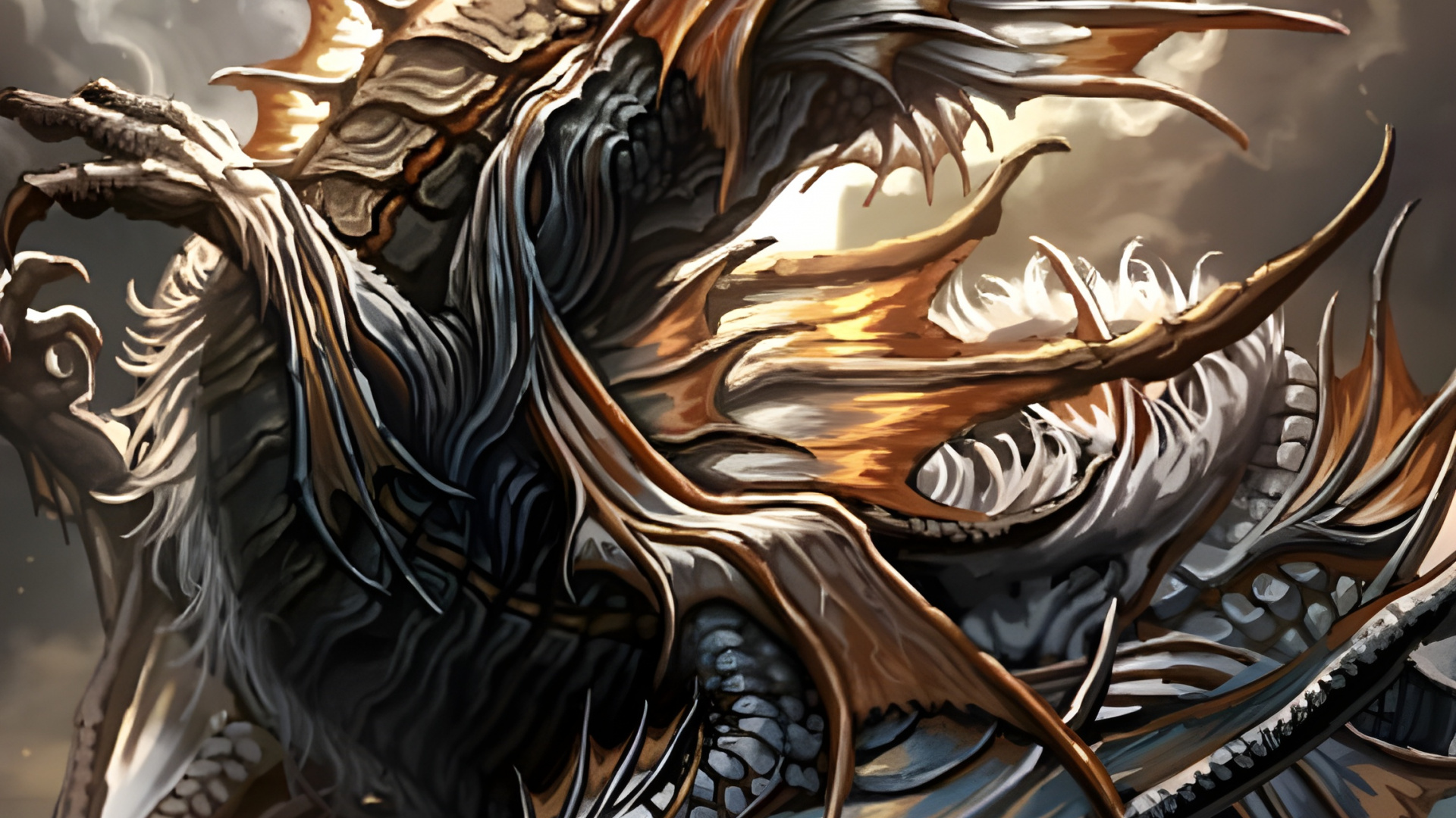 Dragons Mythiques Fantastiques, Dragon, Créature Légendaire, Art, Dragon Chinois. Wallpaper in 1920x1080 Resolution