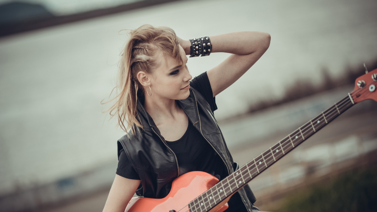 Gitarrist, Musiker, Gezupfte Saiteninstrumente, Musik, Bass. Wallpaper in 1280x720 Resolution